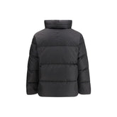 Premiata Black Polyamide Full-Length Jacket